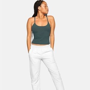 Outdoor Voices TechSweat Move Free tank in green, size small